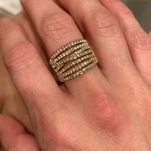 ⭐️ 3 for $10 Chunky bling ring